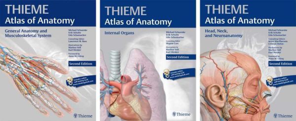 اطلس آناتومی thieme سه جلدی (thieme atlas of anatomy)