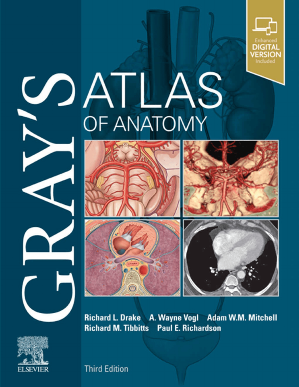 خرید اطلس آناتومی گری 2021 (Gray's atlas of anatomy)